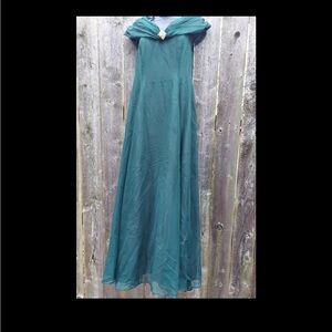 🔥FINAL PRICE🔥Michaelangelo 👗 dress size 12 (PTP-19”) Waist -16”1/2)long 51”54”